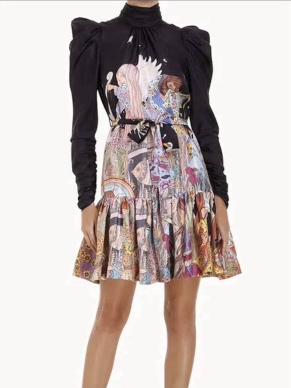 RARE Zimmermann NWT
Celestial Silk Mini Dress Size 1
Aus 10 US 6